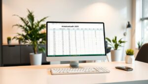 Arbeitszeiterfassung 2025 Vorlage für Excel hier kostenlos downloaden