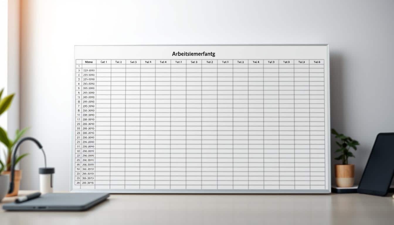 Arbeitszeiterfassung 2027 Vorlage für Excel hier kostenlos downloaden