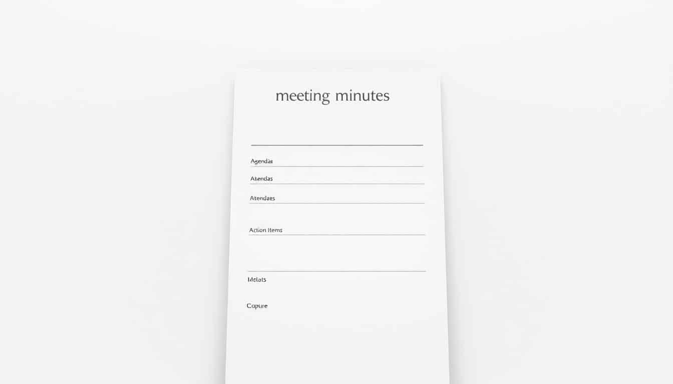 Besprechungsprotokoll Vorlage für Excel hier kostenlos downloaden