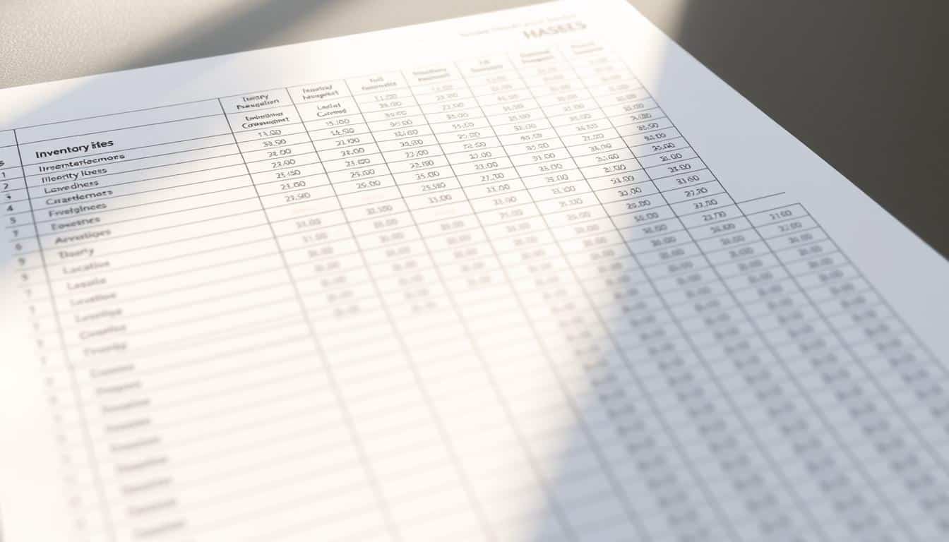 Bestandsliste Inventarliste Vorlage für Excel hier kostenlos downloaden