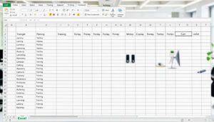Betrieblicher Ausbildungsplan Vorlage für Excel hier kostenlos downloaden