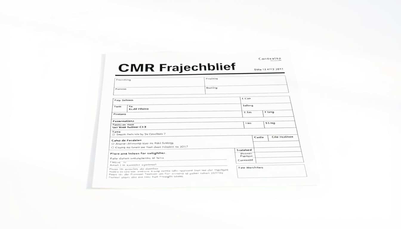 CMR Frachtbrief Vorlage für Excel hier kostenlos downloaden