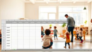 Dienstplan Kita Vorlage für Excel hier kostenlos downloaden
