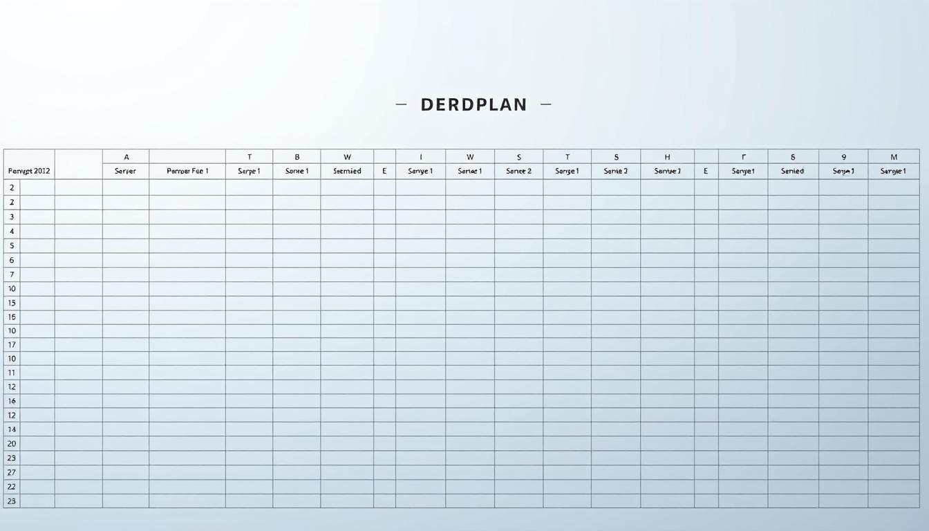 Dienstplan Vorlage für Excel hier kostenlos downloaden