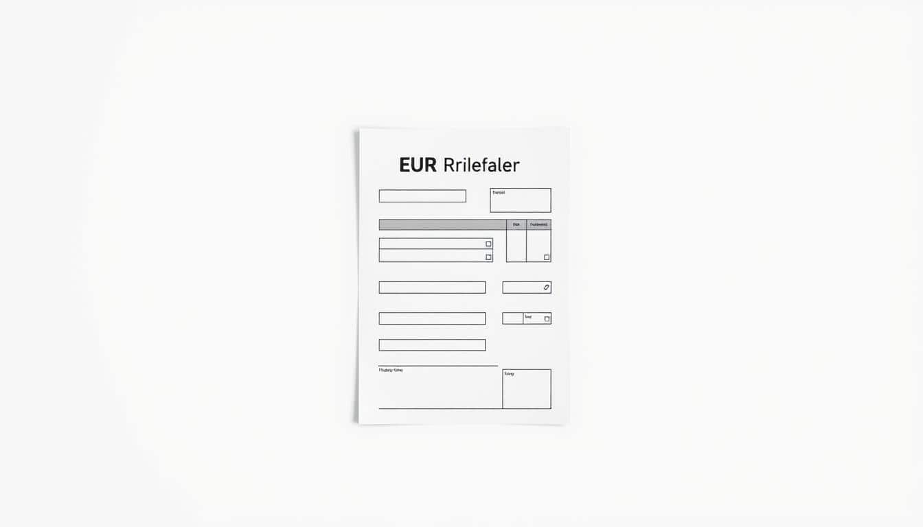 EÜR Kleinunternehmer ohne Umsatzsteuer Vorlage für Excel hier downloaden