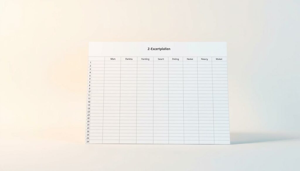 Einfacher Projektplan Vorlage für Excel hier kostenlos downloaden