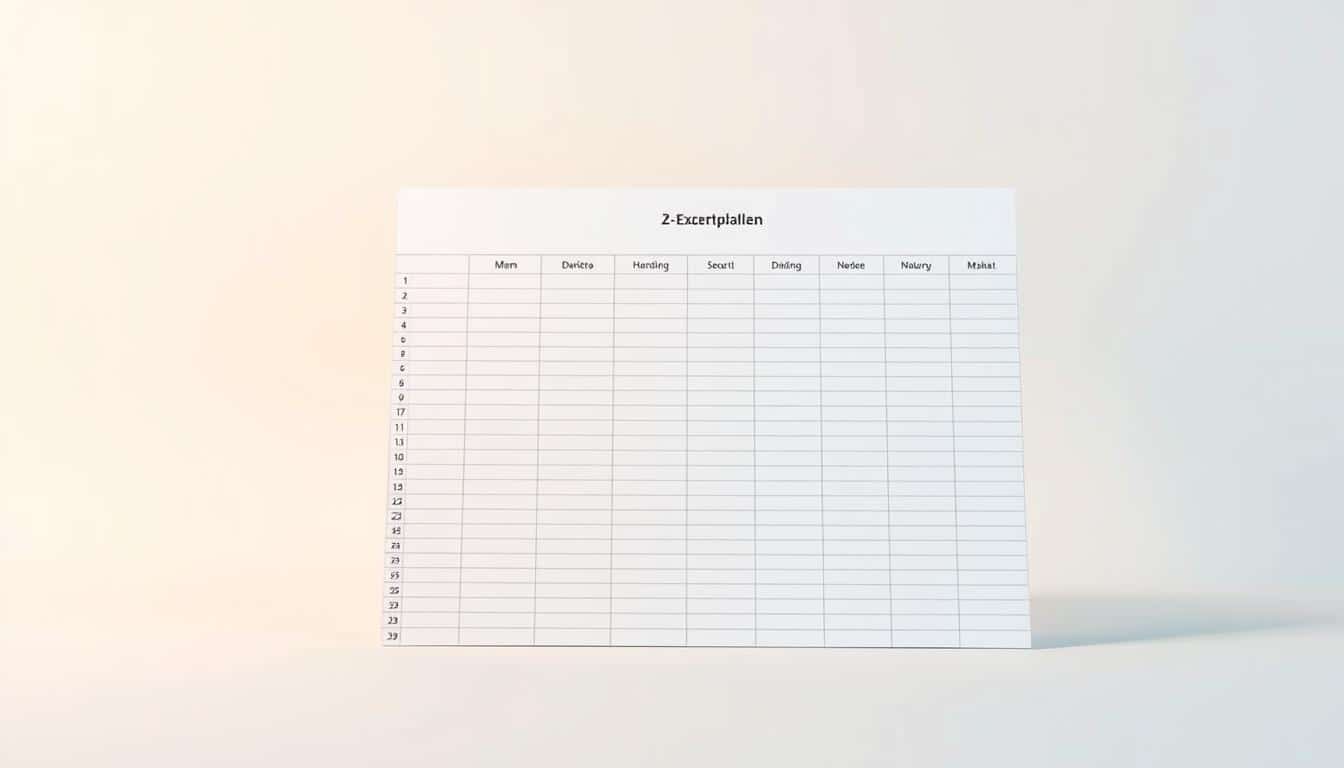 Einfacher Projektplan Vorlage für Excel hier kostenlos downloaden