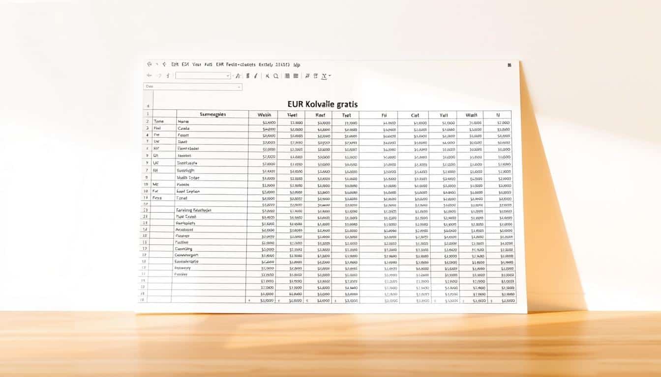 Einnahmenüberschussrechnung Vorlage für Excel hier kostenlos downloaden