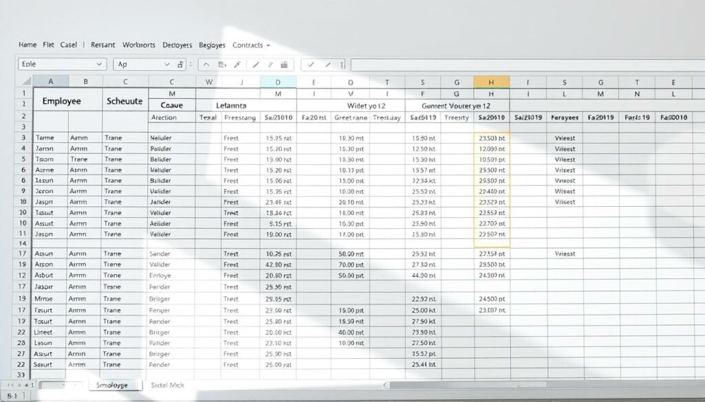 Einsatzplanung Vorlage für Excel hier kostenlos downloaden