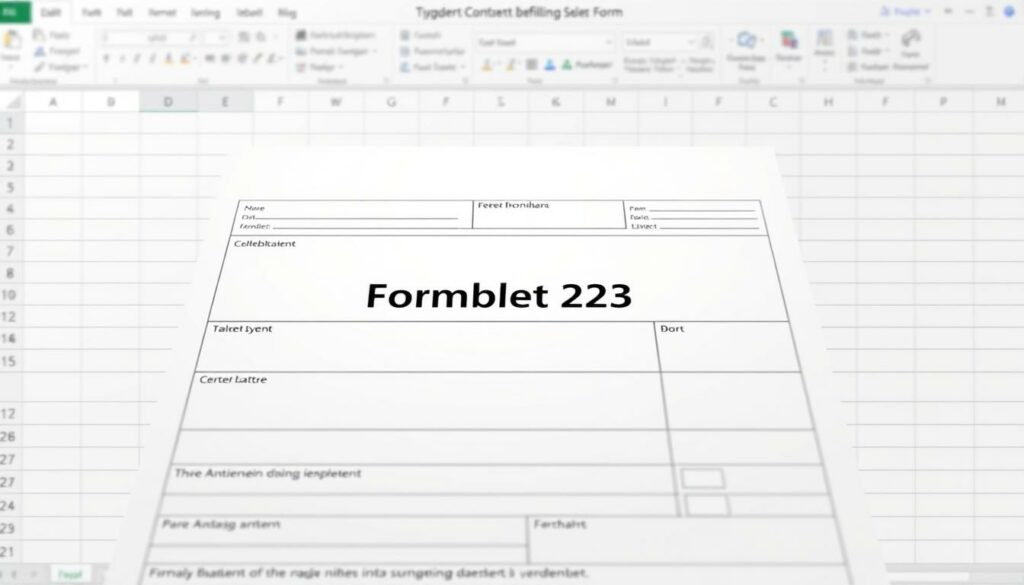 Formblatt 223 Vorlage für Excel hier kostenlos downloaden