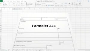 Formblatt 223 Vorlage für Excel hier kostenlos downloaden