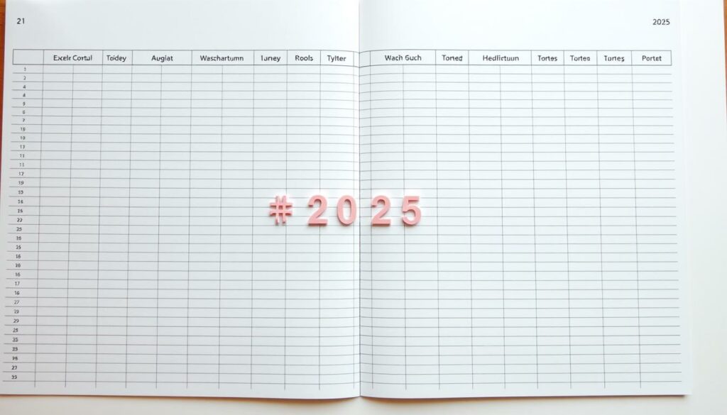 Haushaltsbuch 2025 Vorlage für Excel hier kostenlos downloaden