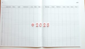 Haushaltsbuch 2025 Vorlage für Excel hier kostenlos downloaden
