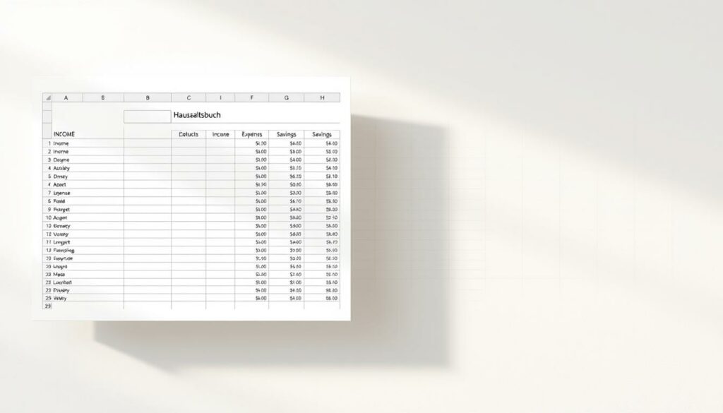 Haushaltsbuch Vorlage für Excel hier kostenlos downloaden