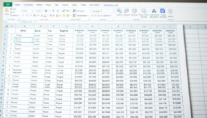 Inventarliste Vorlage für Excel hier kostenlos downloaden