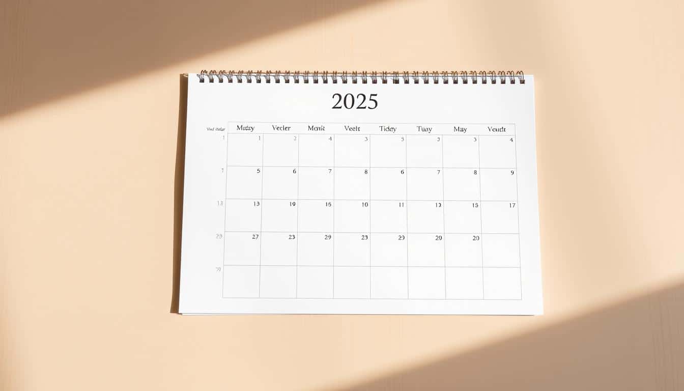 Kalender 2025 Vorlage für Excel hier kostenlos downloaden