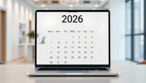 Kalender 2026 Vorlage für Excel hier kostenlos downloaden