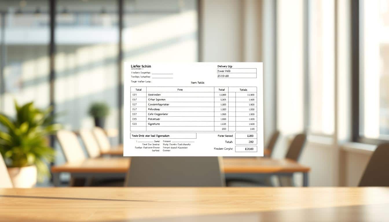 Lieferschein Vorlage für Excel hier kostenlos downloaden