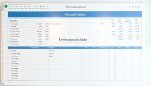 Mietaufstellung Vorlage für Excel hier kostenlos downloaden