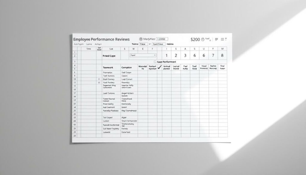 Mitarbeiterbeurteilung Vorlage für Excel hier kostenlos downloaden