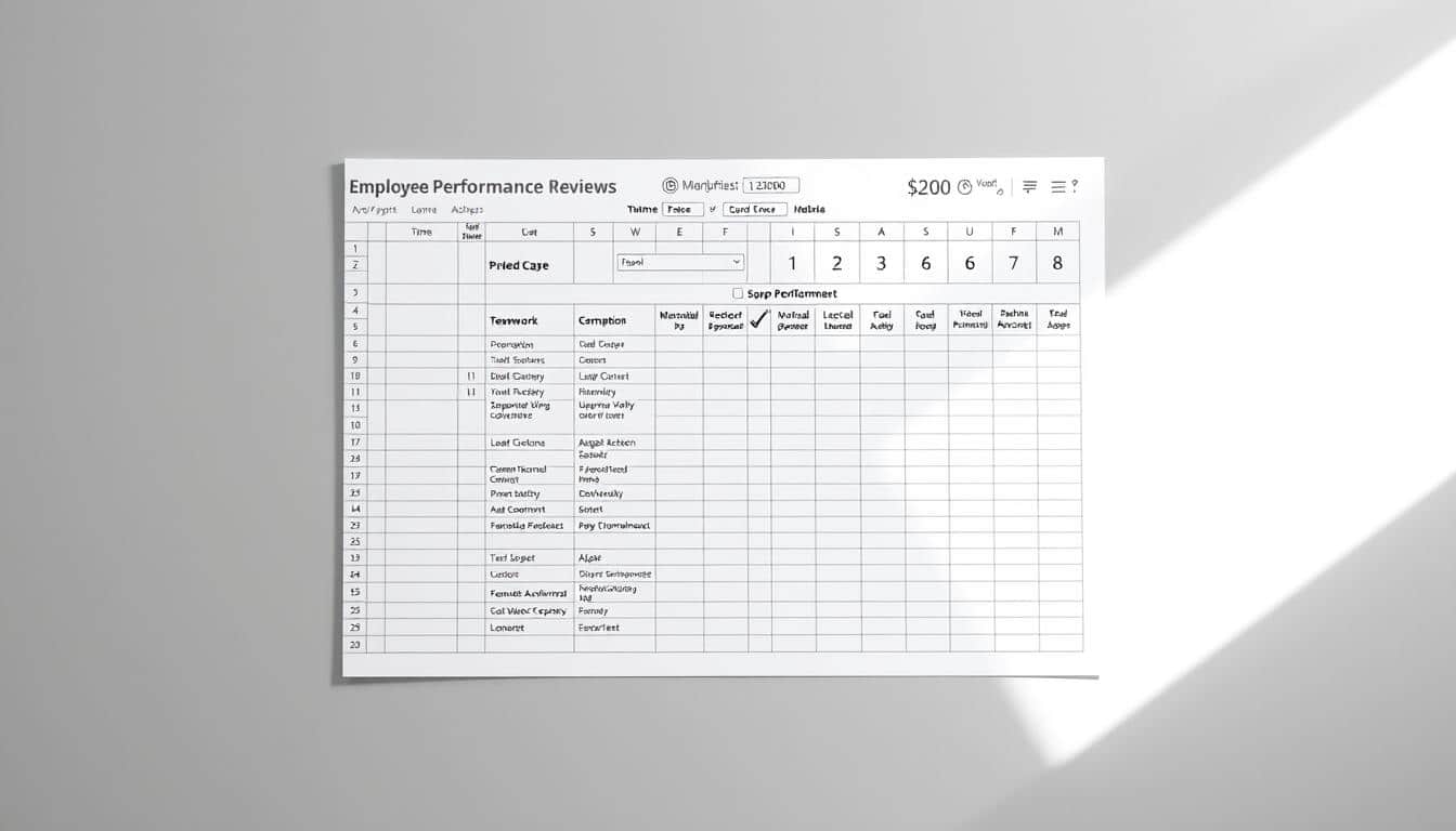 Mitarbeiterbeurteilung Vorlage für Excel hier kostenlos downloaden