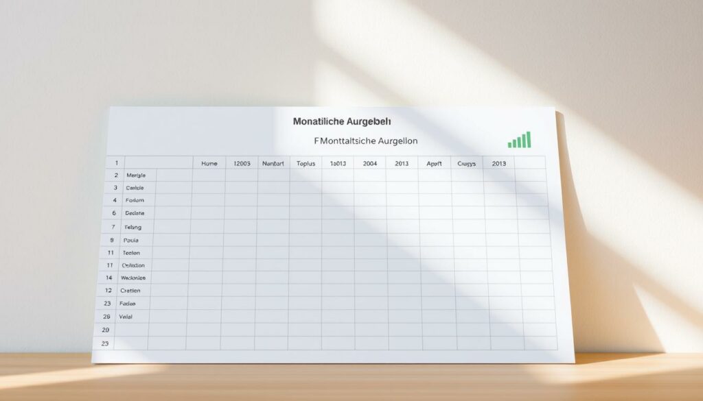 Monatliche Ausgaben Vorlage für Excel hier kostenlos downloaden