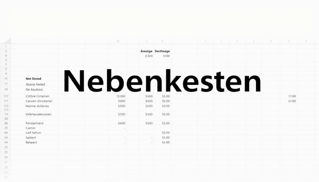 Nebenkostenabrechnung 2025 Vorlage für Excel hier kostenlos downloaden