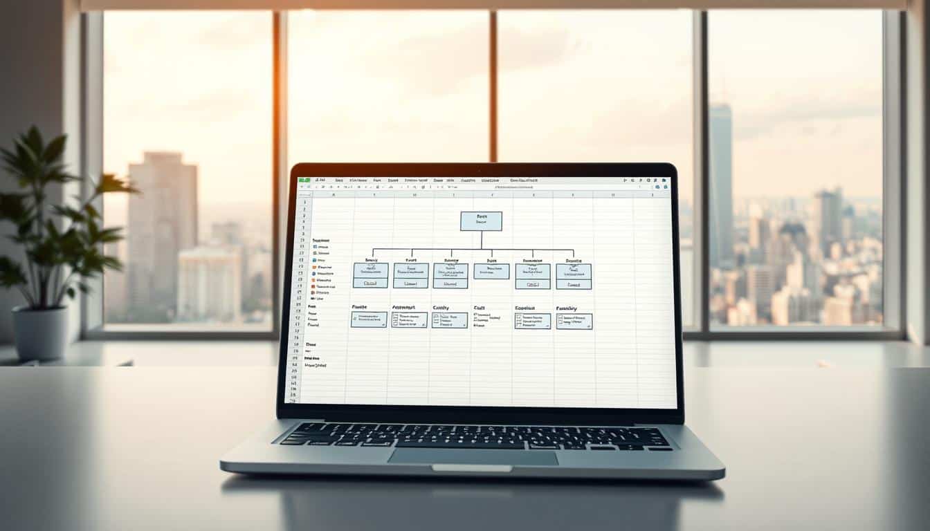 Organigramm Vorlage für Excel hier kostenlos downloaden