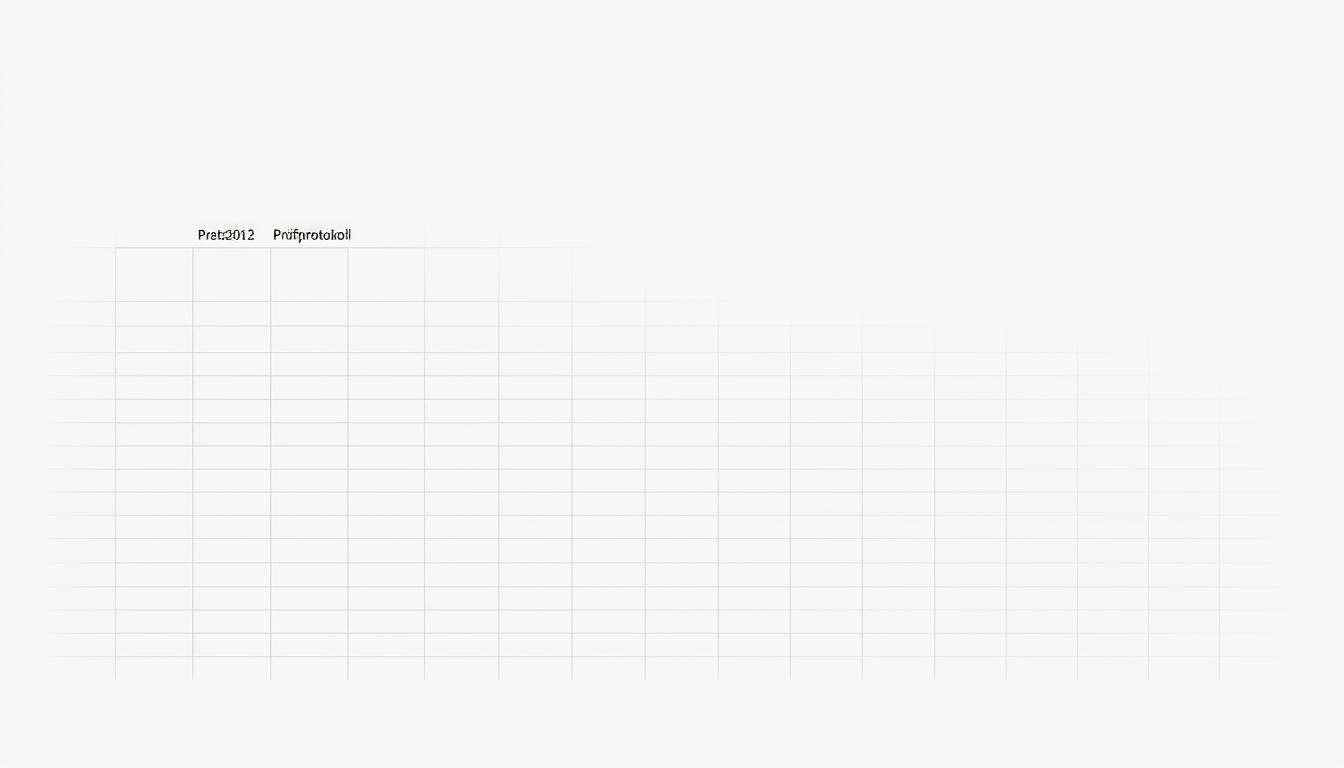 Prüfprotokoll Vorlage für Excel hier kostenlos downloaden