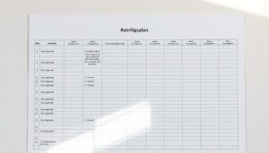 Reinigungsplan Vorlage für Excel hier kostenlos downloaden