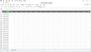 Schichtplan Vorlage für Excel hier kostenlos downloaden