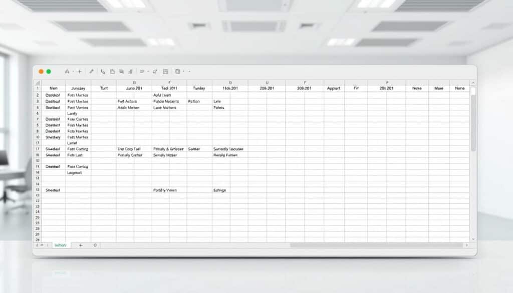 Terminplan Vorlage für Excel hier kostenlos downloaden