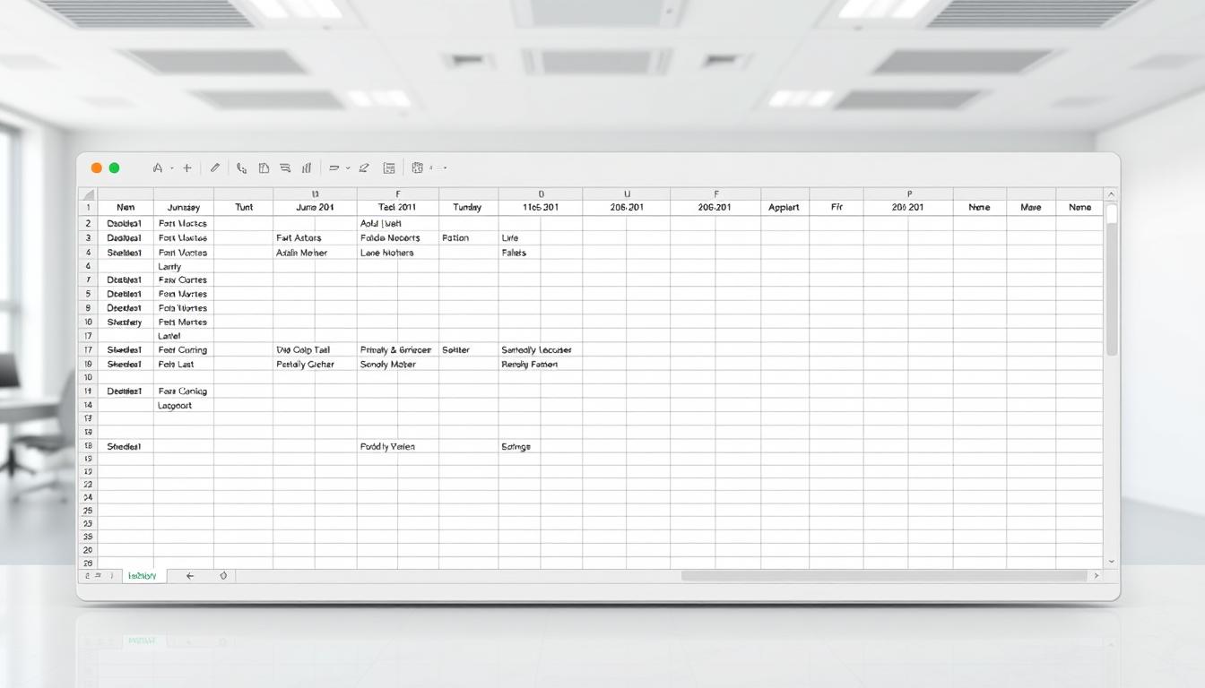 Terminplan Vorlage für Excel hier kostenlos downloaden