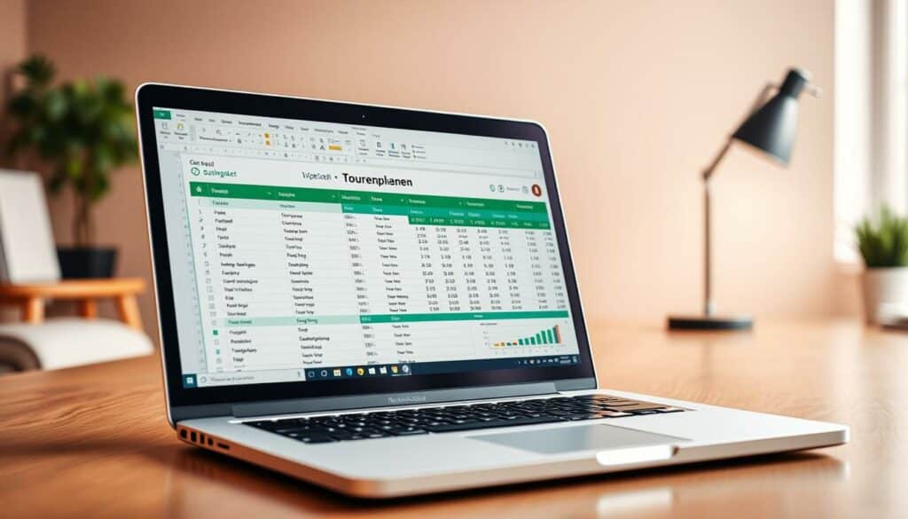 Tourenplanung Vorlage für Excel hier kostenlos downloaden