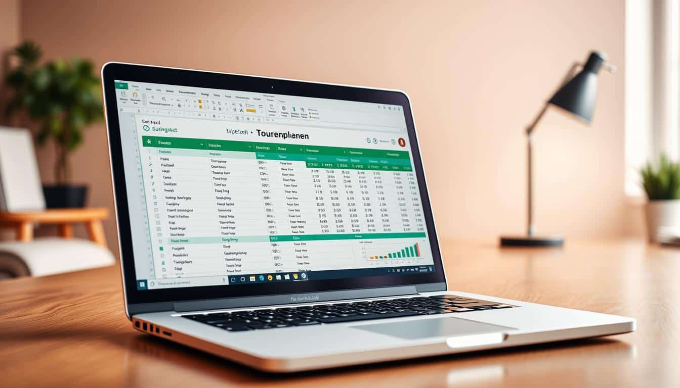 Tourenplanung Vorlage für Excel hier kostenlos downloaden