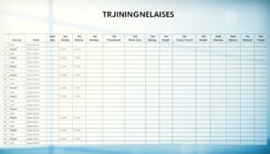Trainingsplan Vorlage für Excel hier kostenlos downloaden