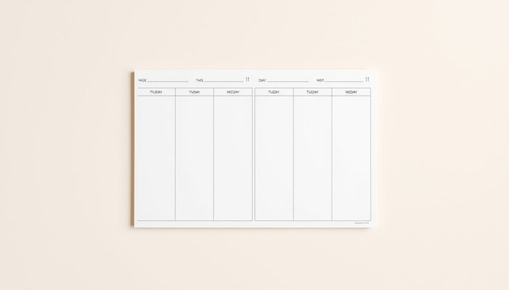 Wochenplan Vorlage für Excel hier kostenlos downloaden