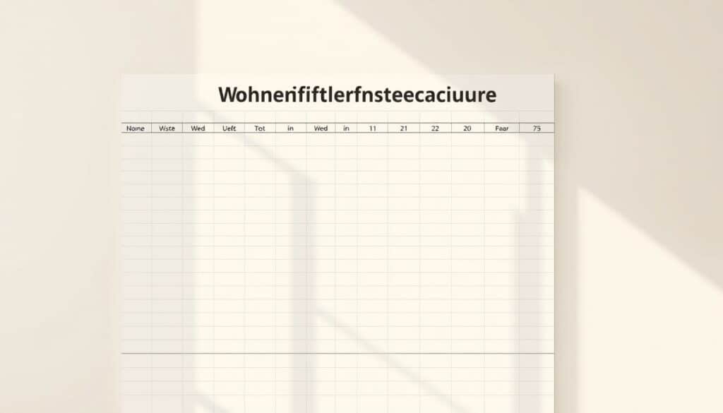 Wohnflächenberechnung Vorlage für Excel hier kostenlos downloaden