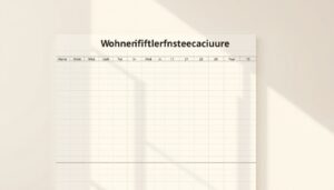 Wohnflächenberechnung Vorlage für Excel hier kostenlos downloaden