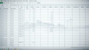 Zählerstände Vorlage für Excel hier kostenlos downloaden