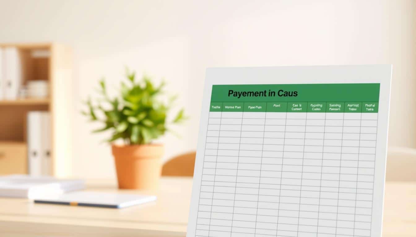 Zahlungsplan Vorlage für Excel hier kostenlos downloaden