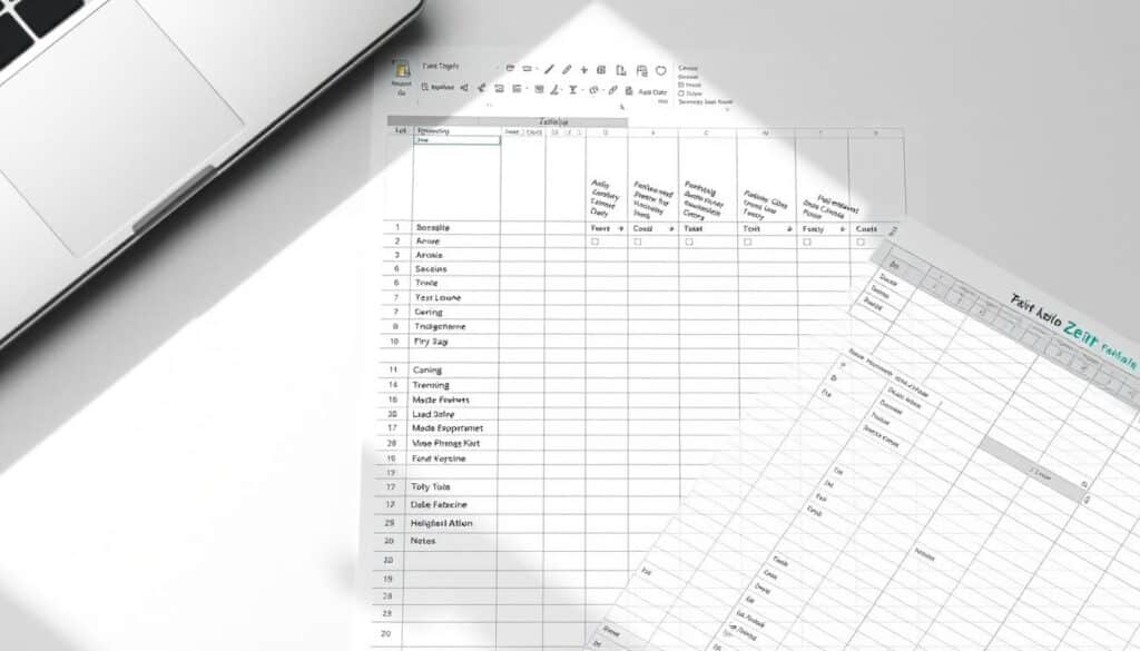 Zeitplan Vorlage für Excel hier kostenlos downloaden