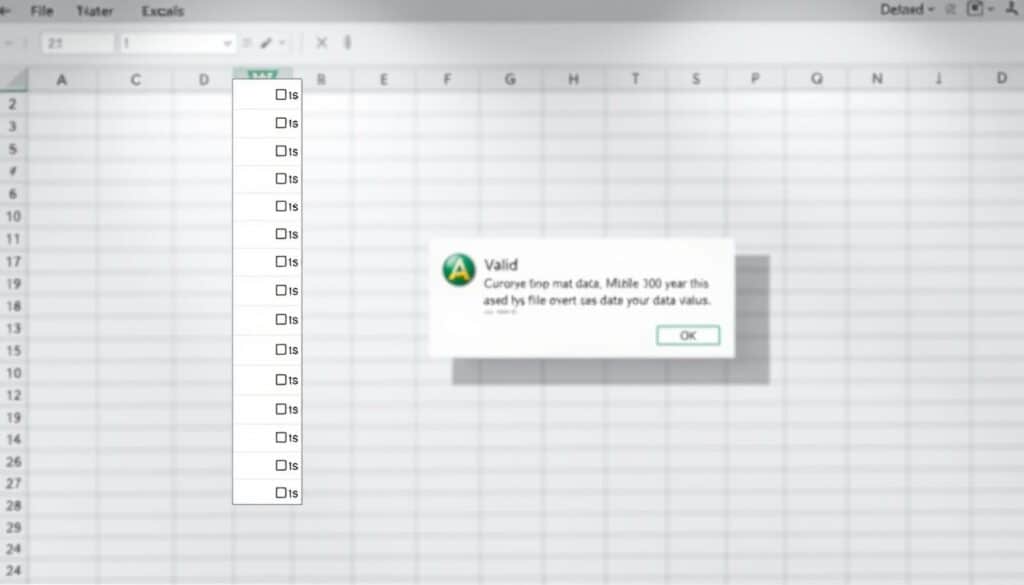 Datenvalidierung in Excel