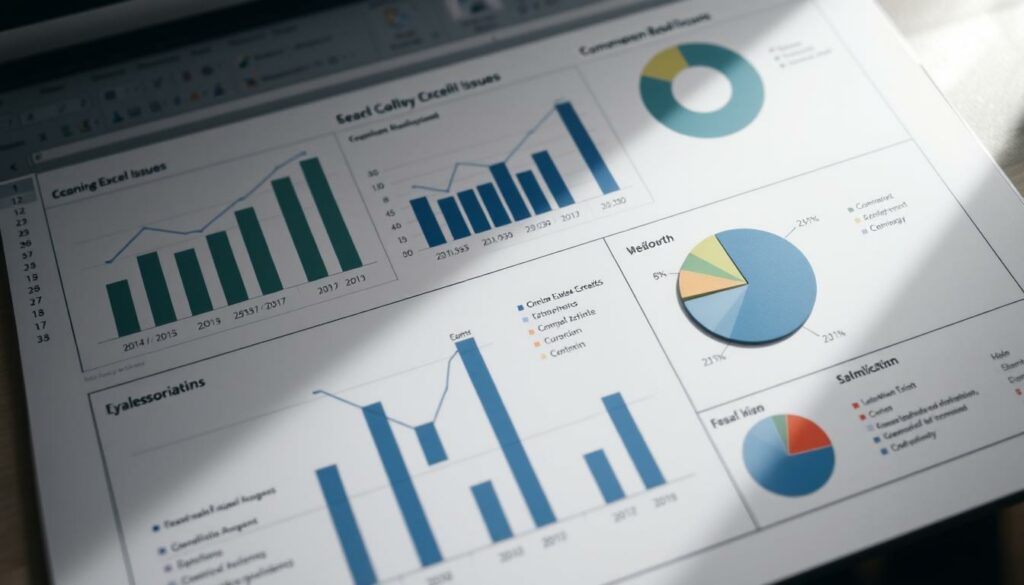 Excel Fehlerbehebung in Diagrammen