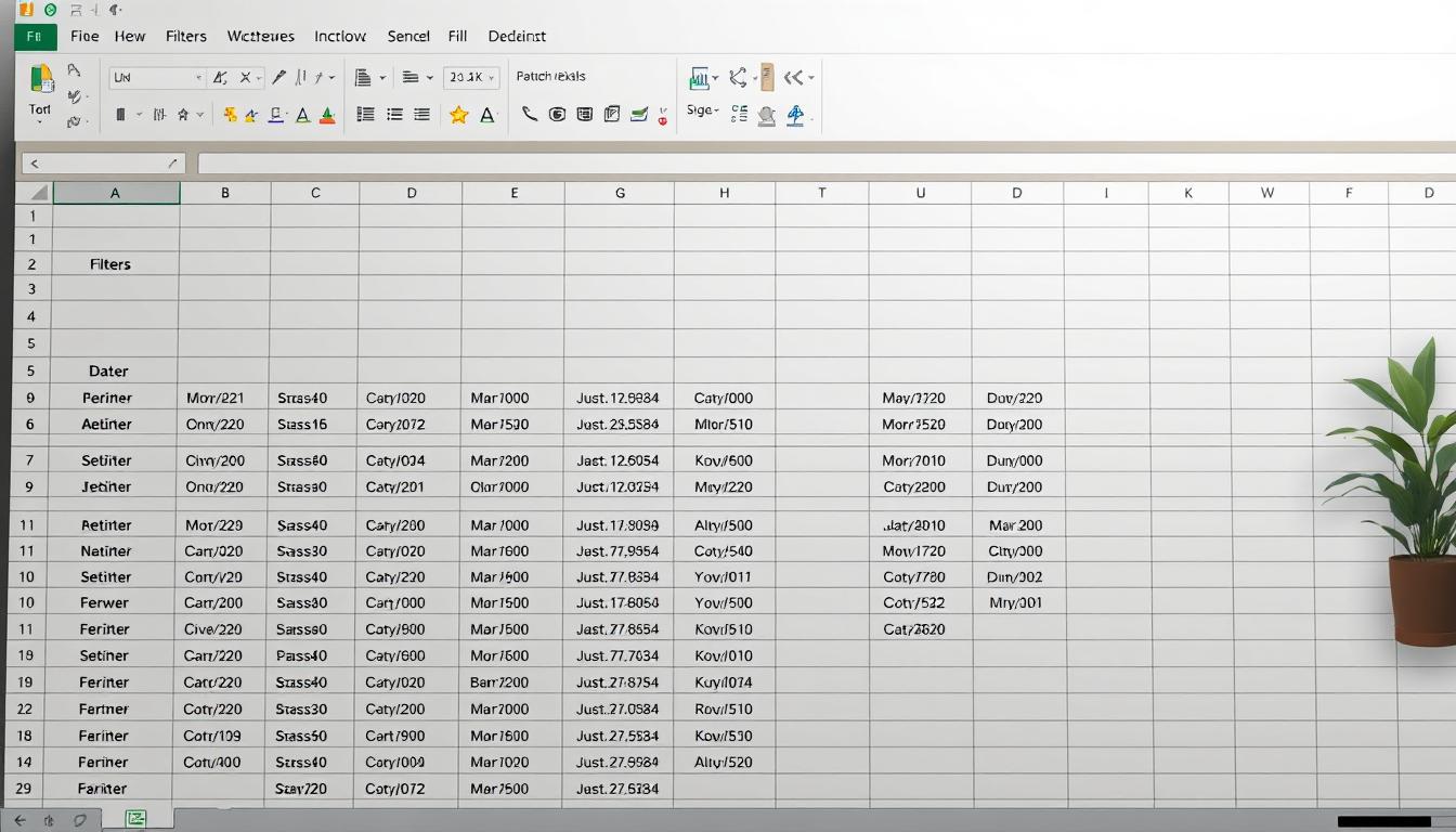 Excel filter