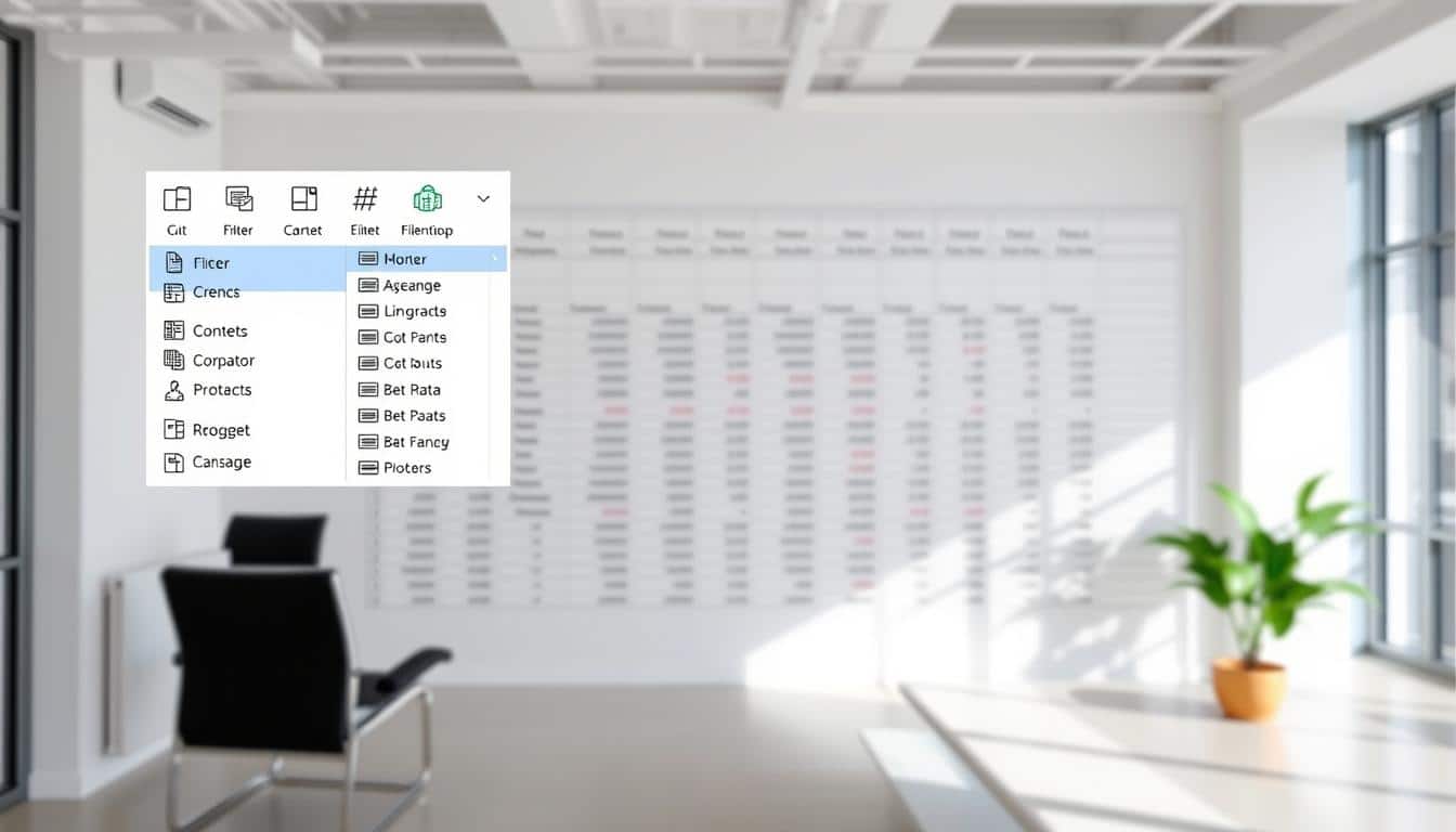 Excel filter