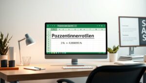 Excel formel für prozentrechnung