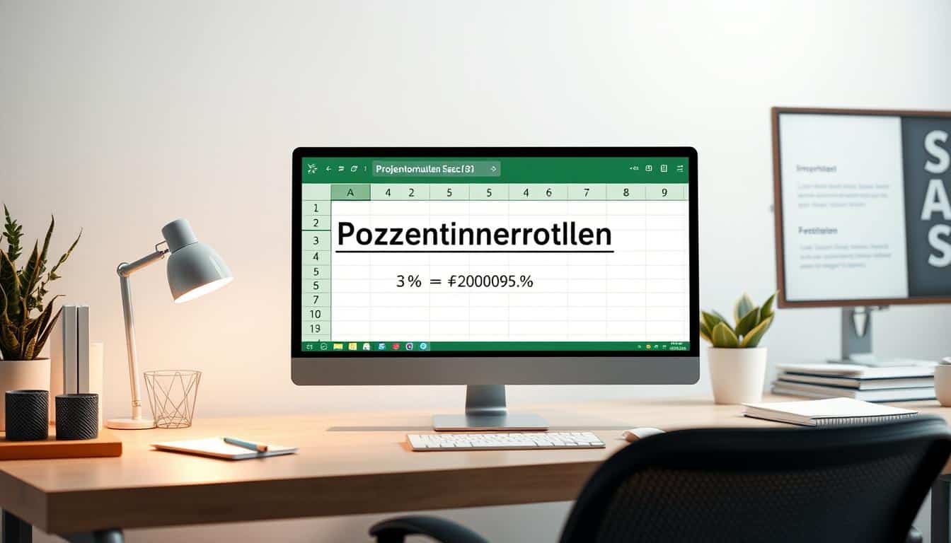 Excel formel für prozentrechnung