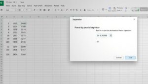 Excel komma durch punkt ersetzen
