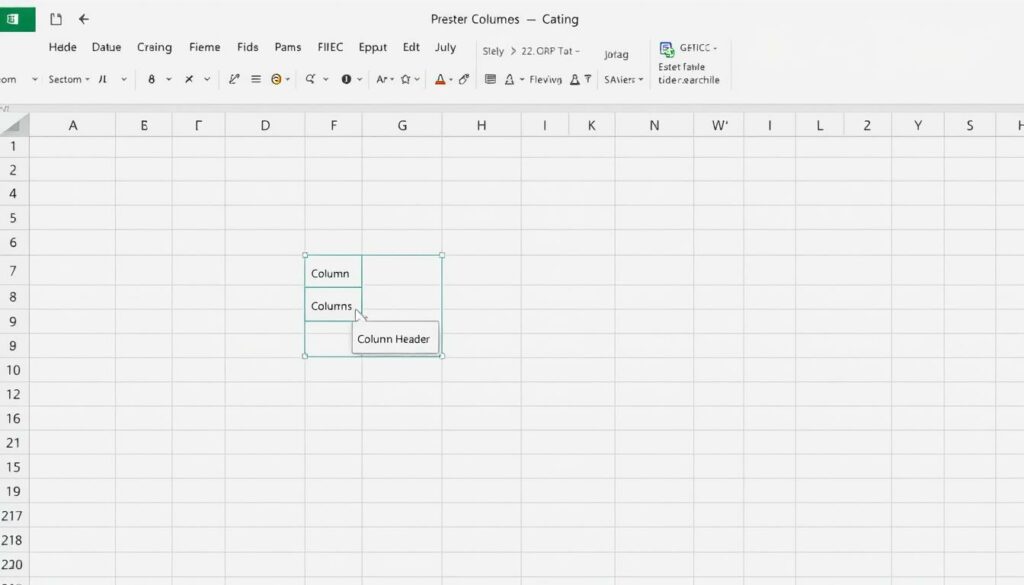 Excel spalten verschieben